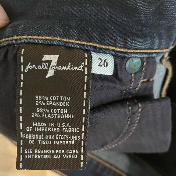 7 For All Mankind “The Skinny” Jeans - Picture 6 of 7